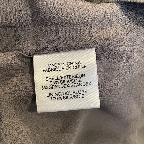 Theory Cristal Lifestyle Night Out Silk Dress Size 0 With Pockets. - Picture 12 of 12